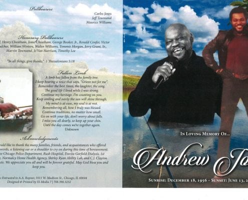 Andrew Jones Obituary