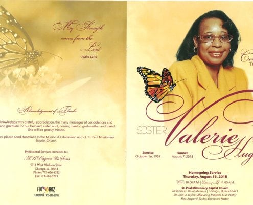 Sister Valerie Hughes Obituary