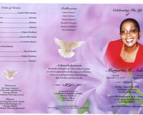 Marjorie M Askew Obituary