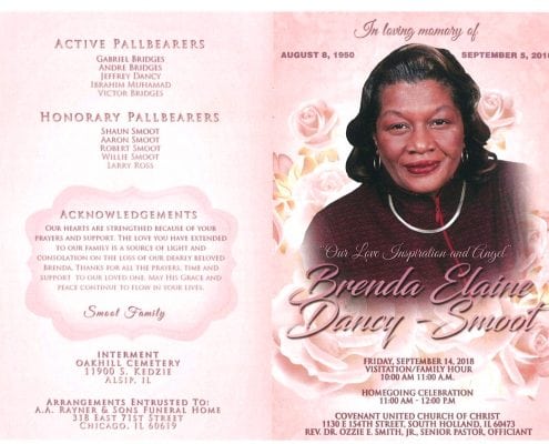 Brenda Elaine Dancy Smoot Obituary