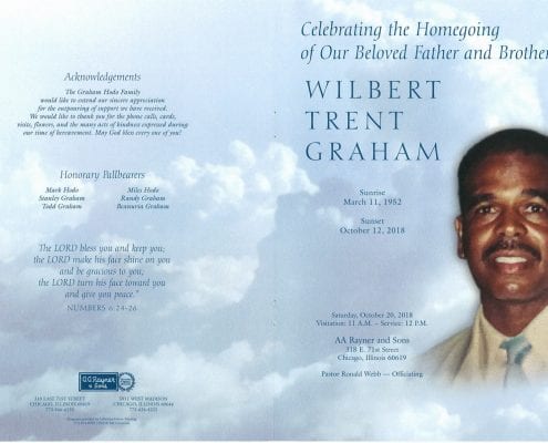 Wilbert Trent Graham Obituary