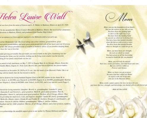 Helen Louise Watt Obituary