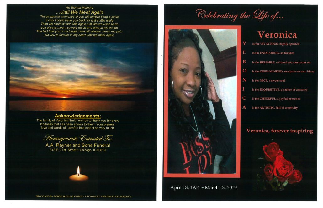 Veronica Smith Obituary