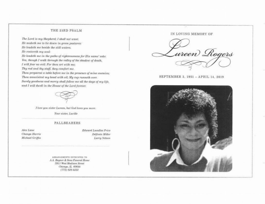 Lureen Rogers Obituary