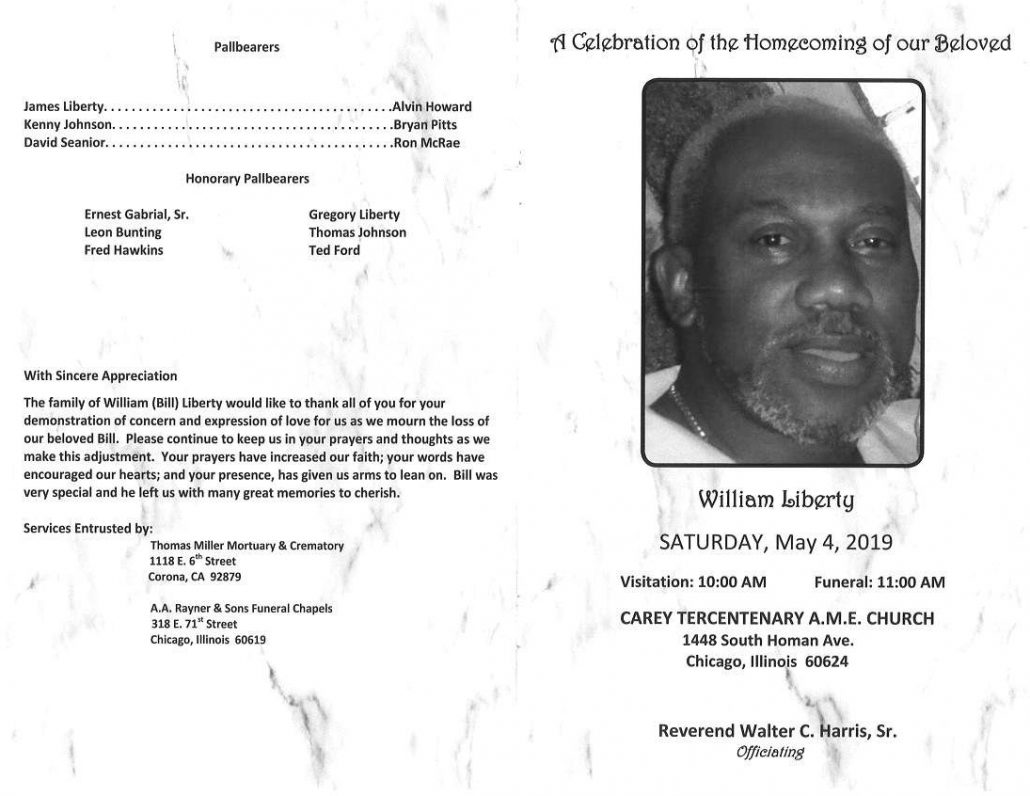 William Liberty Obituary