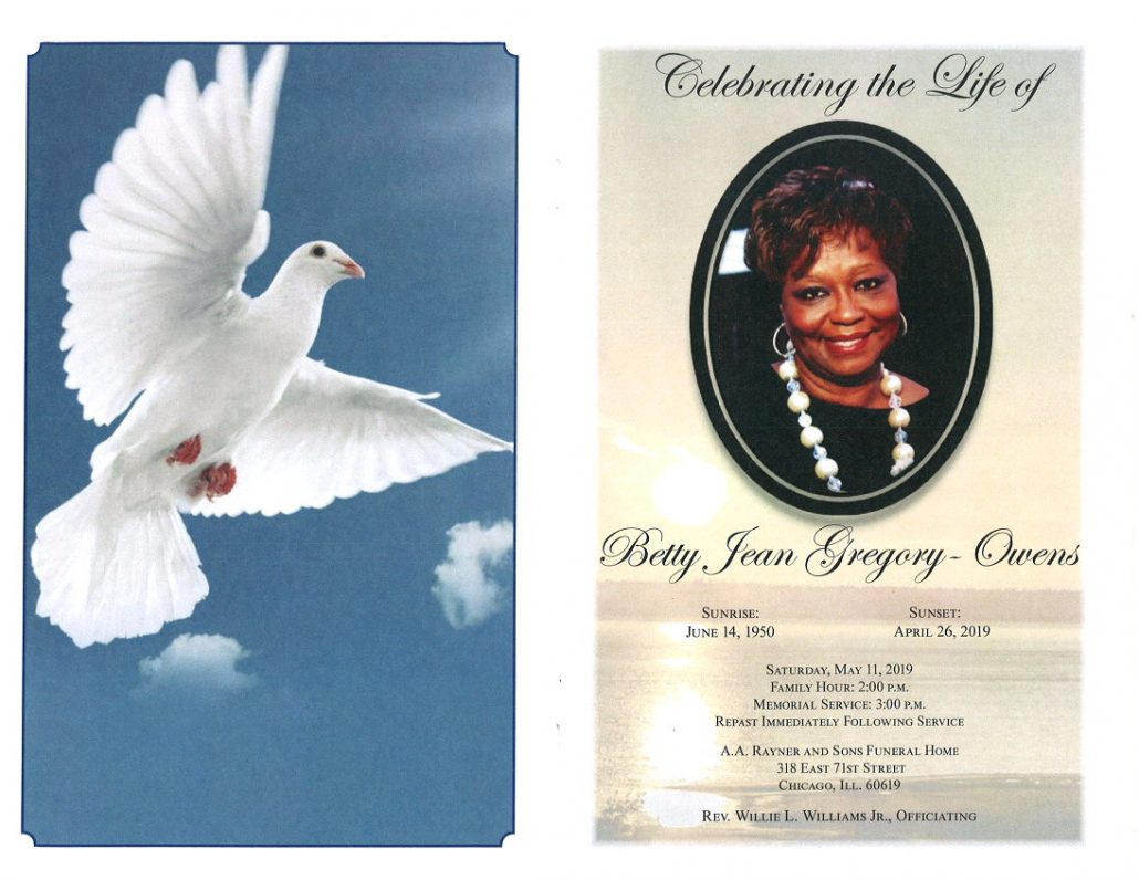 Betty Jean Gregory Owens Obituary