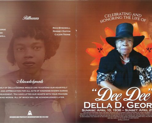 Della D George Obituary
