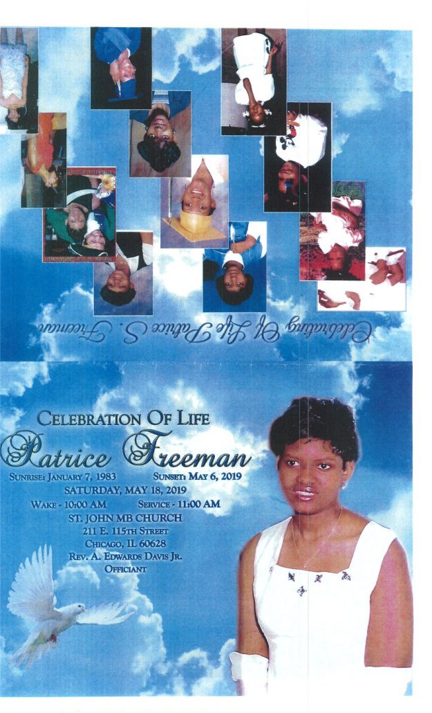 Patrice Freeman Obituary