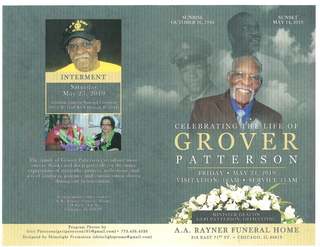 Grover Patterson Obituary