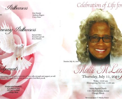 Mattie M Long Obituary