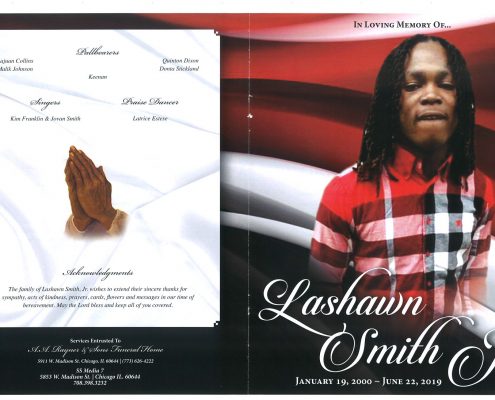 Lashawn Smith Jr Obituary