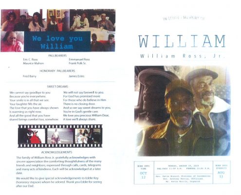 William Ross Jr Obituary
