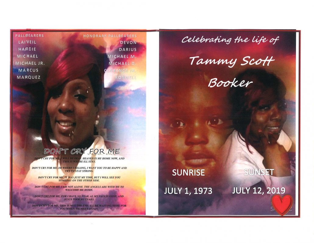 Tammy S Booker Obituary