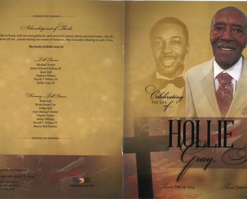 Hollie Gray Sr Obituary