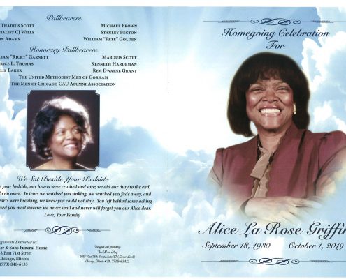 Alice Griffin Obituary