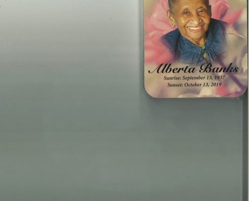 Alberta Banks Obituary