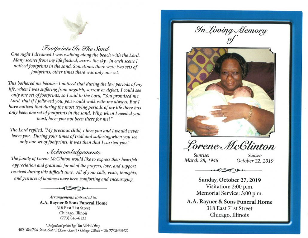 Lorene McClinton Obituary