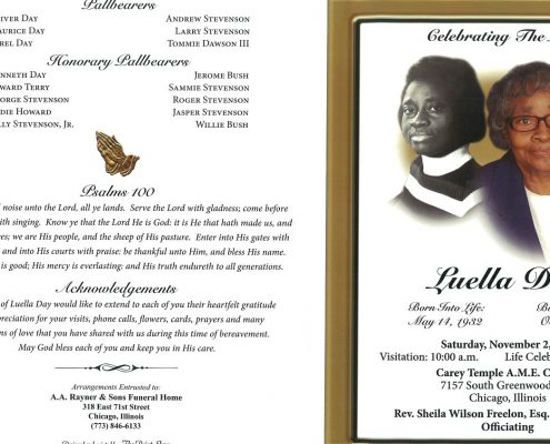 Luella Day Obituary