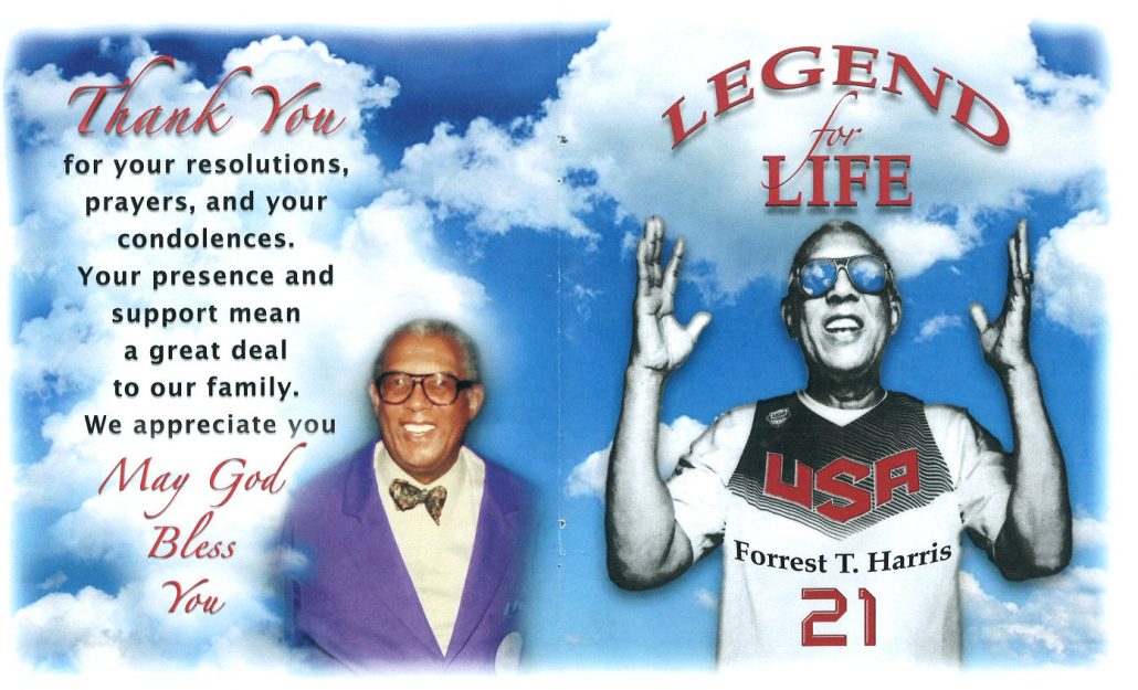 Forrest T Harris Obituary