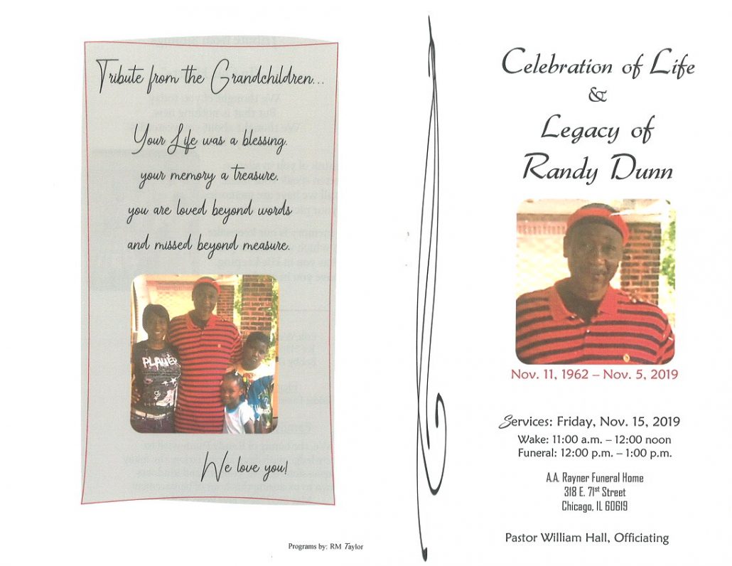 Randy Dunn Obituary