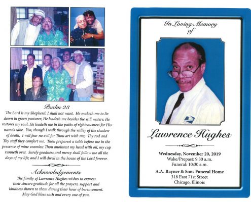 Lawrence Hughes Obituary