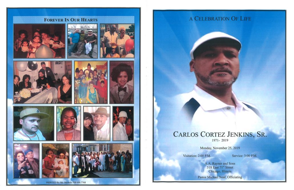 Carlos C Jenkins Sr Obituary