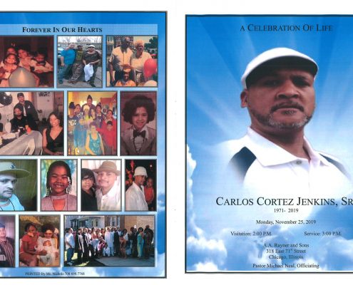 Carlos C Jenkins Sr Obituary