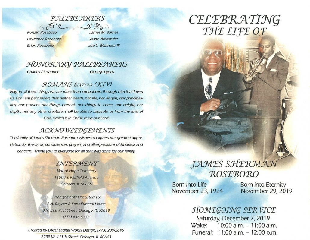 James S Roseboro Obituary