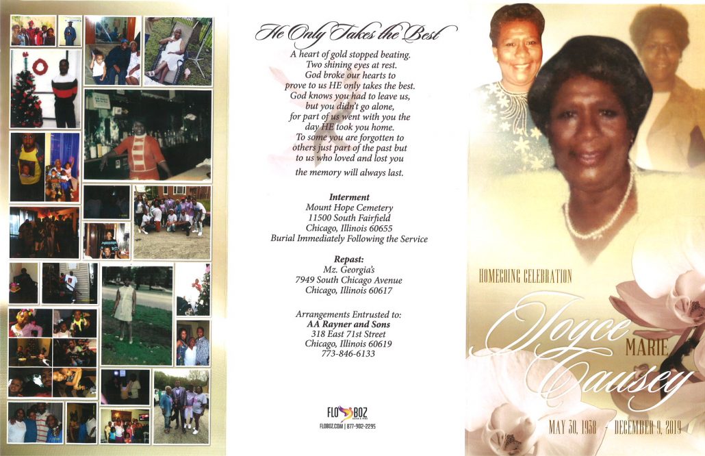 Joyce M Cousey Obituary