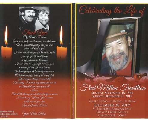 Fred M Travillion Obituary