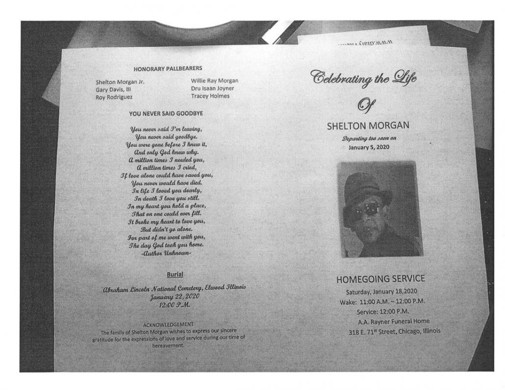 Shelton Morgan Obituary