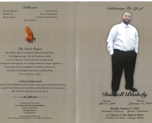 Darnell Blakely Obituary