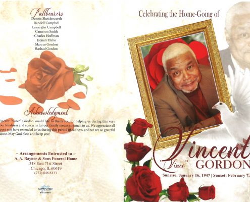 Vincent Gordon Obituary