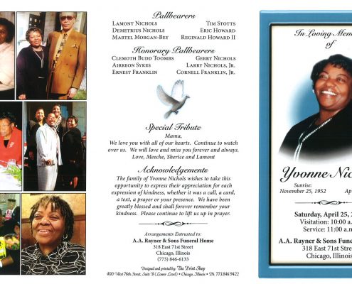 Yvonne Nichols Obituary