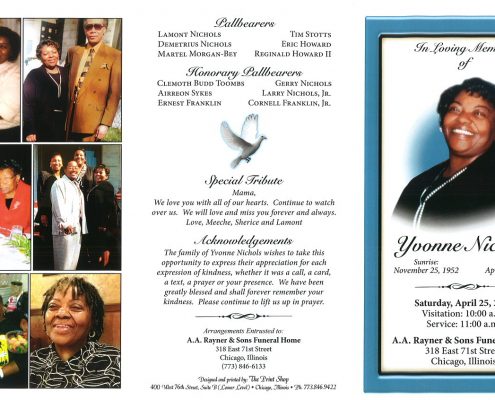 Yvonne Nichols Obituary