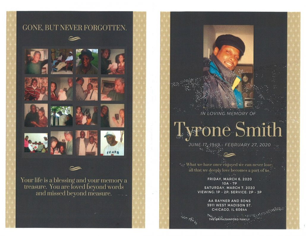 Tyrone Smith Obituary