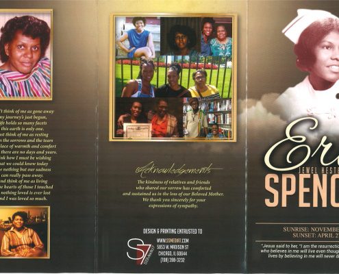 Erie Spencer Obituary