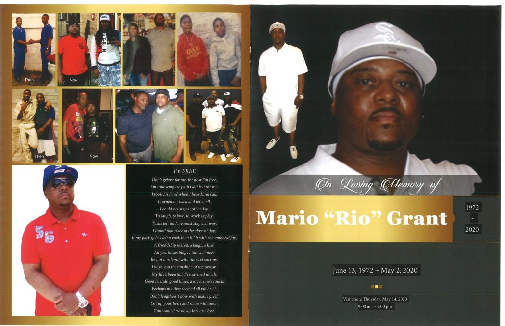 Mario Grant Obituary