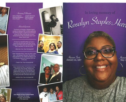 Rosalyn Staples Harris Obituary