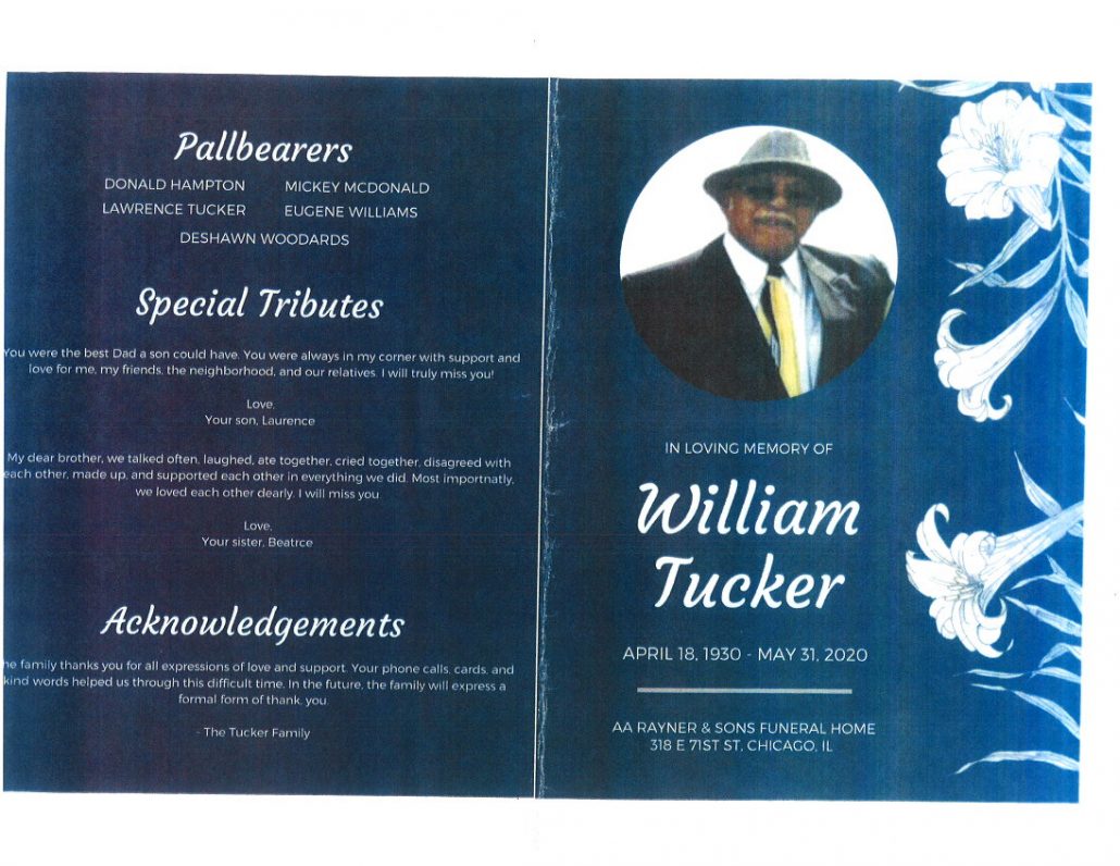 William Tucker Obituary
