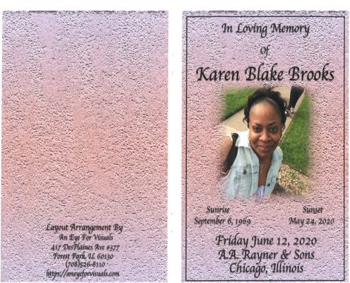 Karen B Brooks Obituary