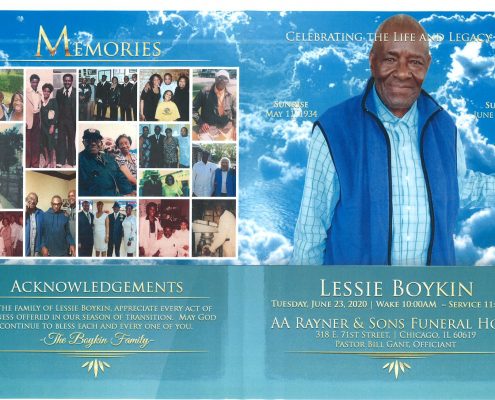 Lessie Boykin Obituary