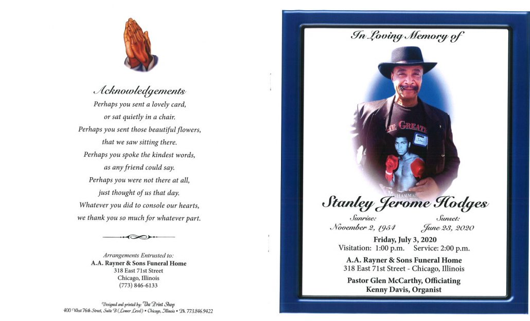 Stanley J Hodges Obituary