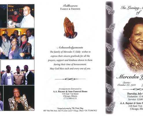 Mercedes Y Eddy Obituary