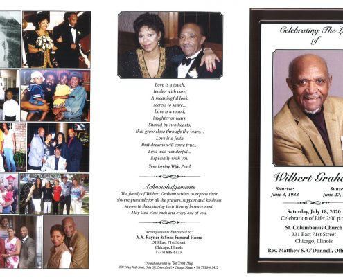 Wilbert Graham Obituary