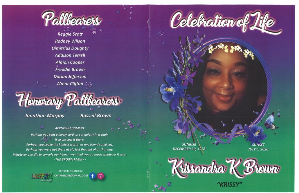 Kissandra K Brown Obituary