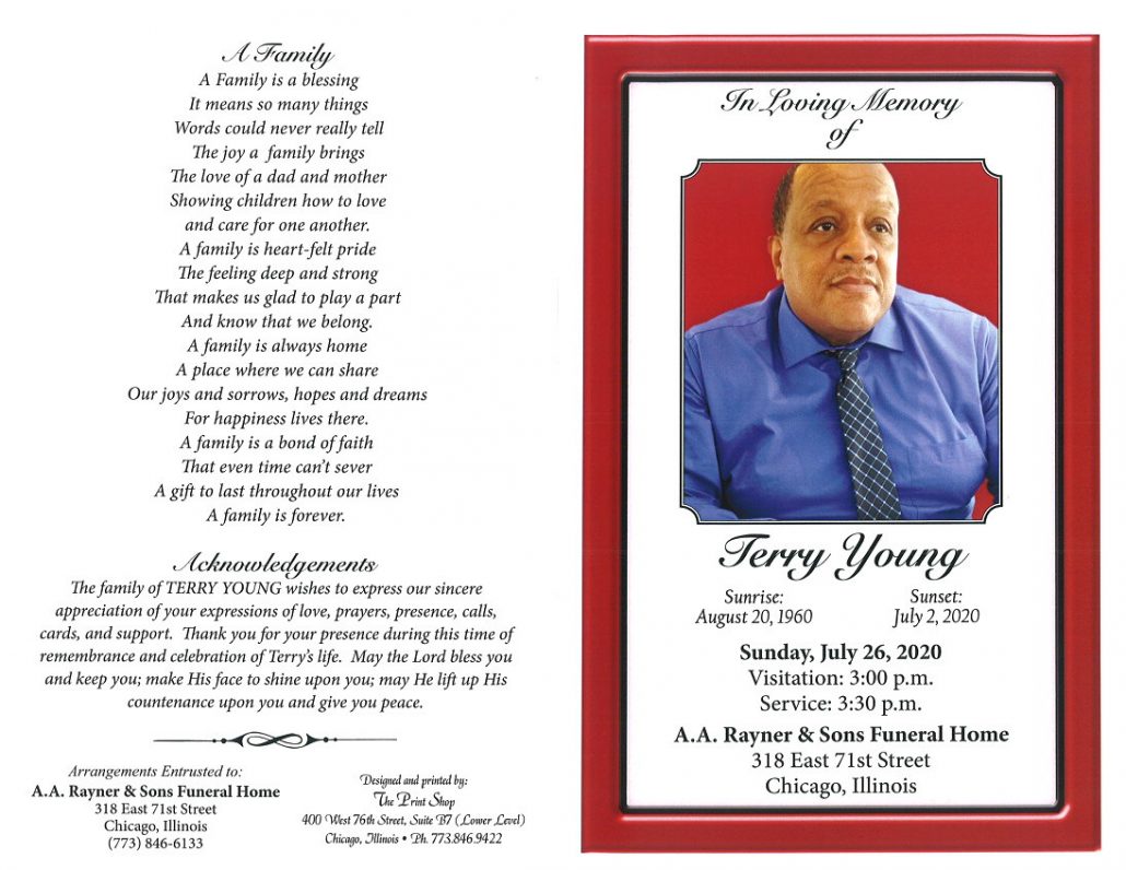 Terry Young Obituary