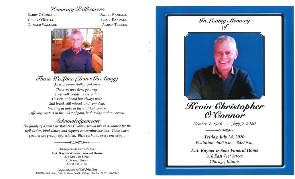 Kevin C OConnor Obituary