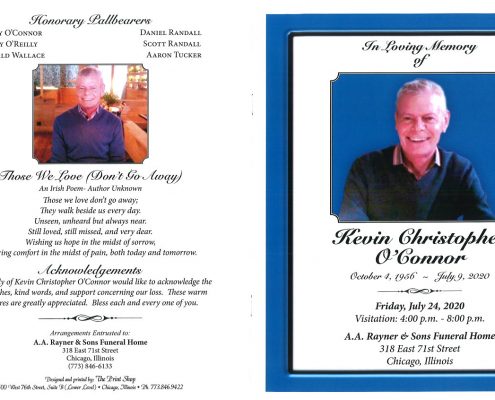 Kevin C OConnor Obituary