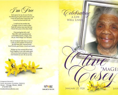 Olive Cosey Obituary